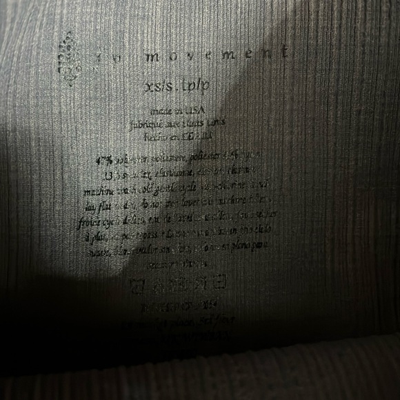 FP Movement High-Rise 7/8 Length Good Karma Leggings - Grey - XS/S - Picture 6 of 8